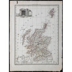 1812 - Carte d'Écosse 