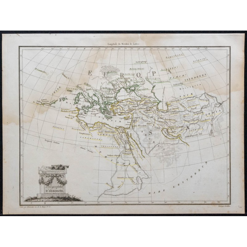 1812 - Géographie d'Hérodote 1812 - Géographie d'Hérodote