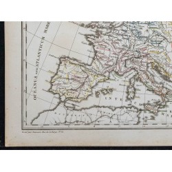 1812 - Carte de l'Europe Ancienne 