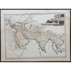 1812 - Carte de l'Asie ancienne 