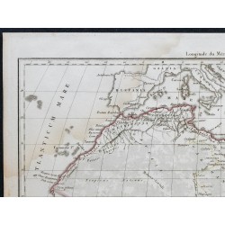 1812 - Carte d'Afrique du Nord 
