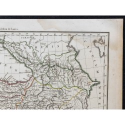 1812 - Carte d'Asie Mineure, Caucase, Syrie 