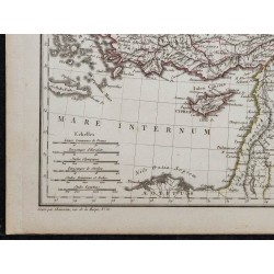 1812 - Carte d'Asie Mineure, Caucase, Syrie 
