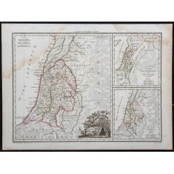 1812 - Carte de Palestine 