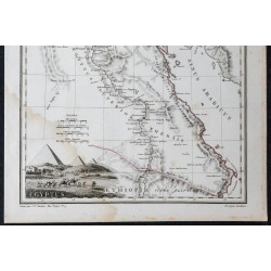 1812 - Carte de l'Égypte antique 