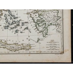 1812 - Carte de la Grèce antique 