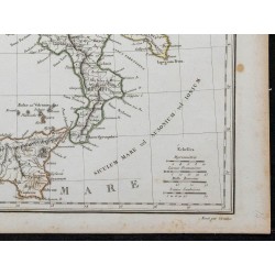 1812 - Carte de l'Italie Antique 