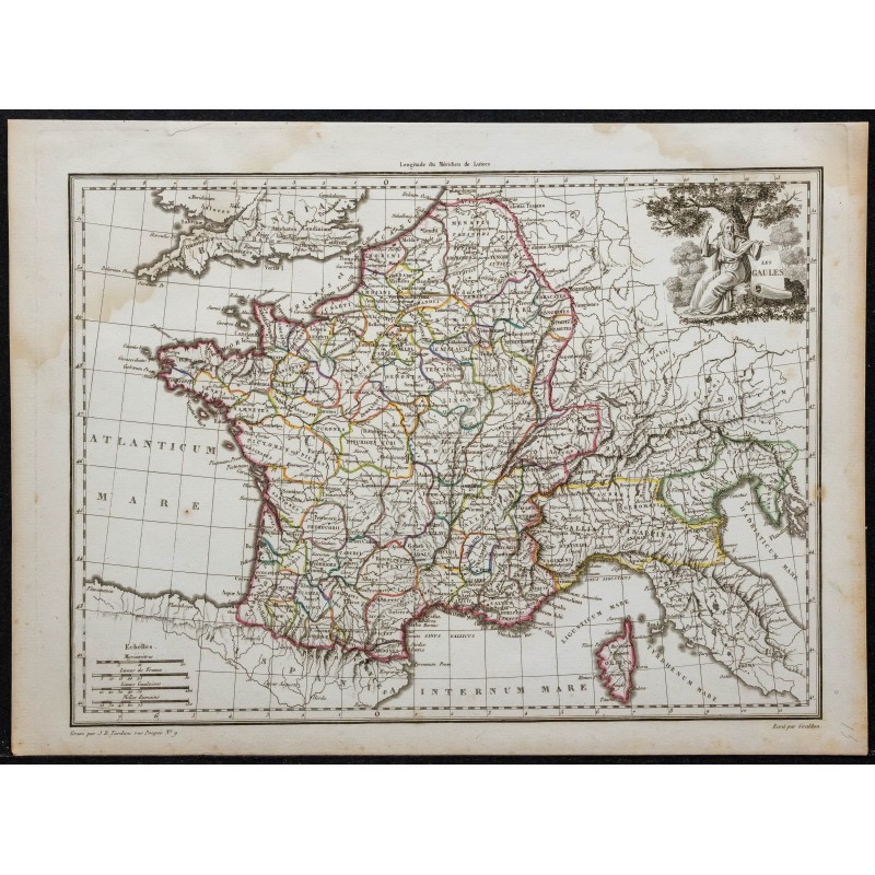 1812 - Carte de France 