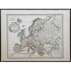 1809 - Carte d'Europe 