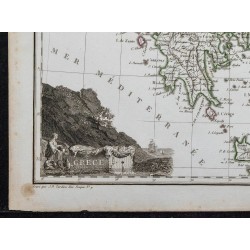 1812 - Carte de Grèce et Archipel Grec 