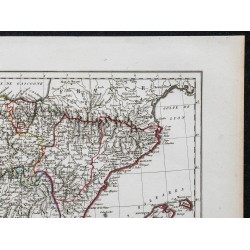 1809 - Carte d'Espagne et du Portugal 