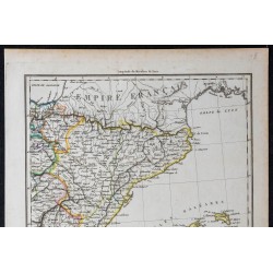 1812 - Carte de l'Espagne orientale 