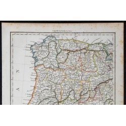 1812 - Carte d'Espagne et Portugal 