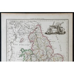 1812 - Carte d'Angleterre et Pays de Galles 