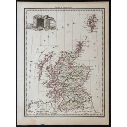 1812 - Carte de l'Écosse 