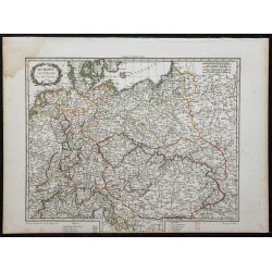 1809 - Carte d'Europe Centrale 