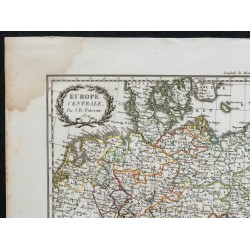 1809 - Carte d'Europe Centrale 