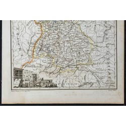 1812 - Carte de la Confédération du Rhin 
