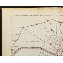 1836 - Arrondissements et quartiers de Paris 