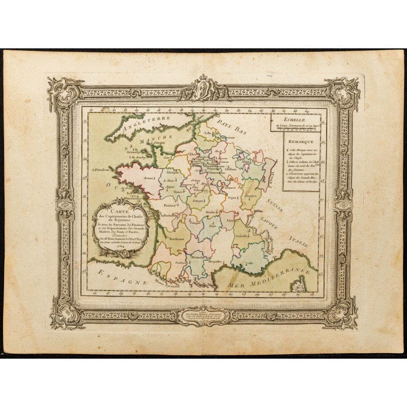 1764 - Capitaineries de chasse 