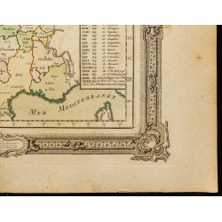 1764 - Carte des Maréchaussées royales 