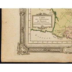 1764 - Carte des châtellenies 