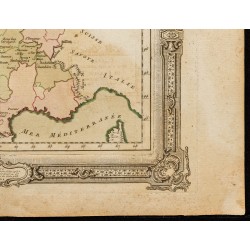 1764 - Carte des châtellenies 
