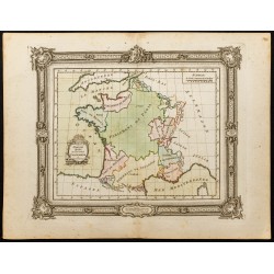 1763 - Carte des parlements 