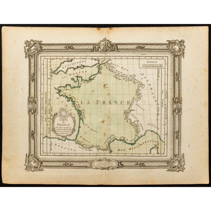 1763 - Frontières du XVIIIème siècle 