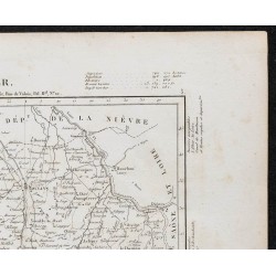 1840c - Carte de l'Allier 