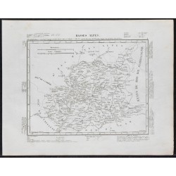 1840c - Carte des Alpes-de-Haute-Provence 