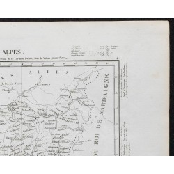 1840c - Carte des Alpes-de-Haute-Provence 