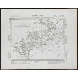 1840c - Carte des Hautes-Alpes 