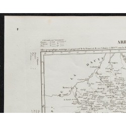 1840c - Carte de l'Ariège 
