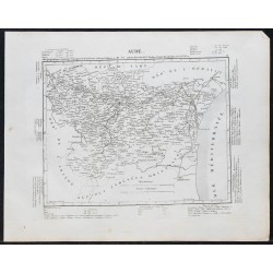 1840c - Carte de l'Aude 