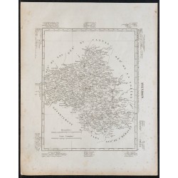 1840c - Carte de l'Aveyron 