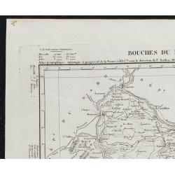 1840c - Carte des Bouches-du-Rhône 