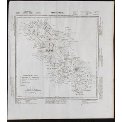 1840c - Carte de Martinique 