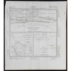 1840c - Carte du Sénégal 