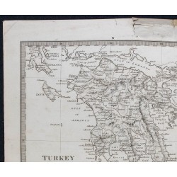 1829c - Carte de Grèce du Sud et Crète 