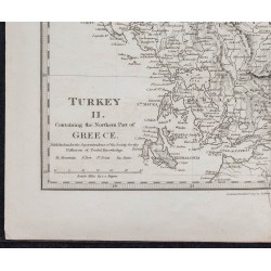 1829c - Carte de Turquie et Grèce du Nord 