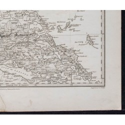 1829c - Carte de Turquie et Grèce du Nord 