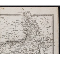 1830c - Carte de Turquie et ses régions nord 