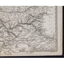 1830c - Carte de Turquie et ses régions nord 