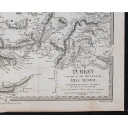 1830c - Carte de Turquie 