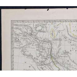 1831c - Carte de l'Empire Perse Ancien 