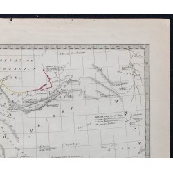 1831c - Carte de l'Empire Perse Ancien 