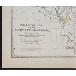 1831c - Carte de l'Empire Perse Ancien 