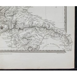 1830c - Carte de l'Italie antique 