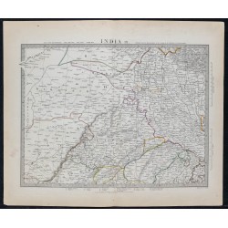 1833c - Carte de l'Inde 
